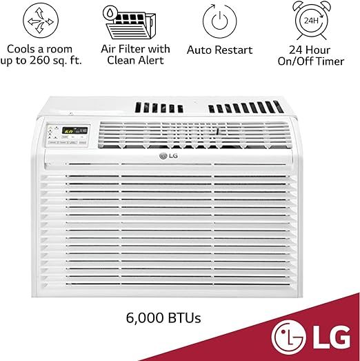 LG 6,000 BTU Window Conditioner