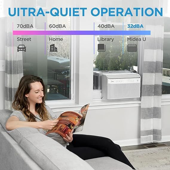 Midea 12,000 BTU U-Shaped Smart Inverter Air